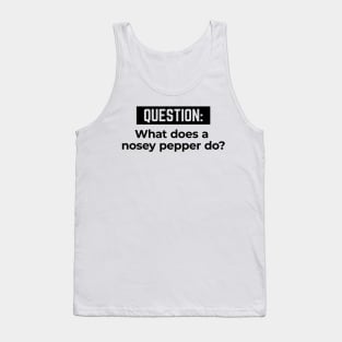 Hot peppers lover funny pun #3 Tank Top